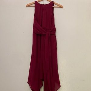 Anthropologie "Plenty by Tracy Reese" Dress Dark Magenta Size SP